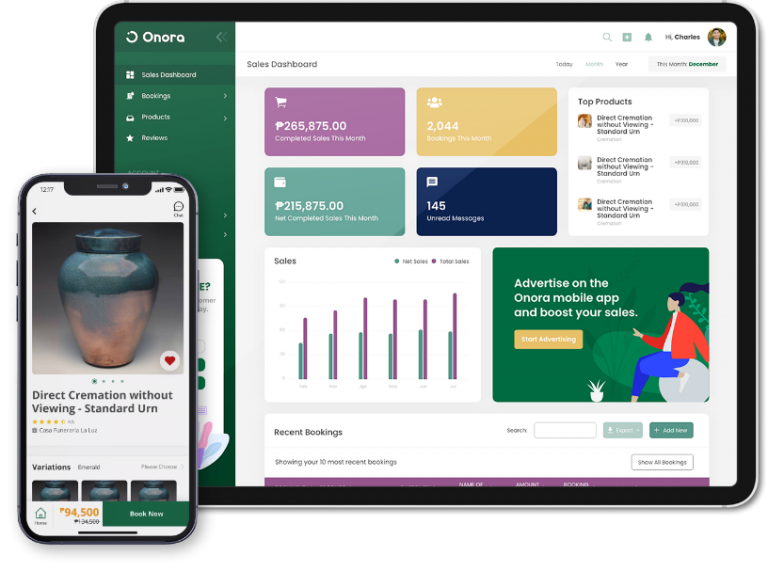 onora dashboard 768x571